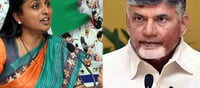 Chandrababu, who raged against Minister Roja, pulled the show again..?